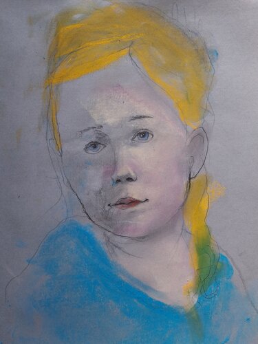Léa di Grégory GENG, Disegno in vendita su Singulart