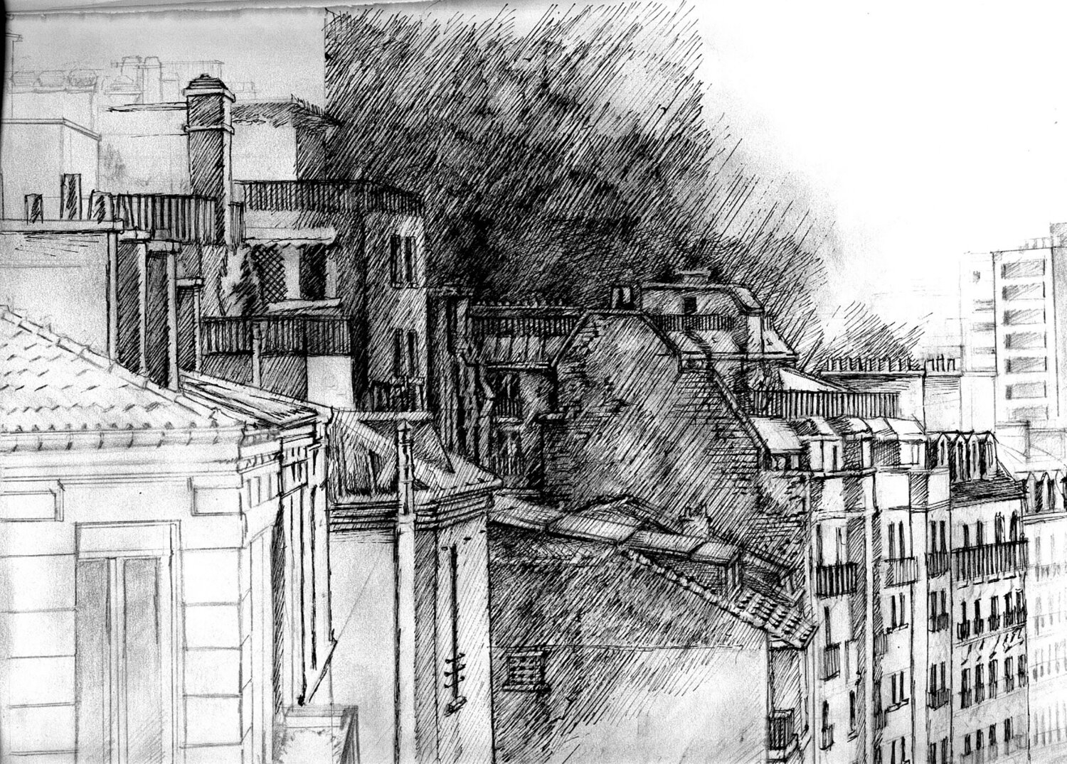 Toits de Paris Grégory GENG