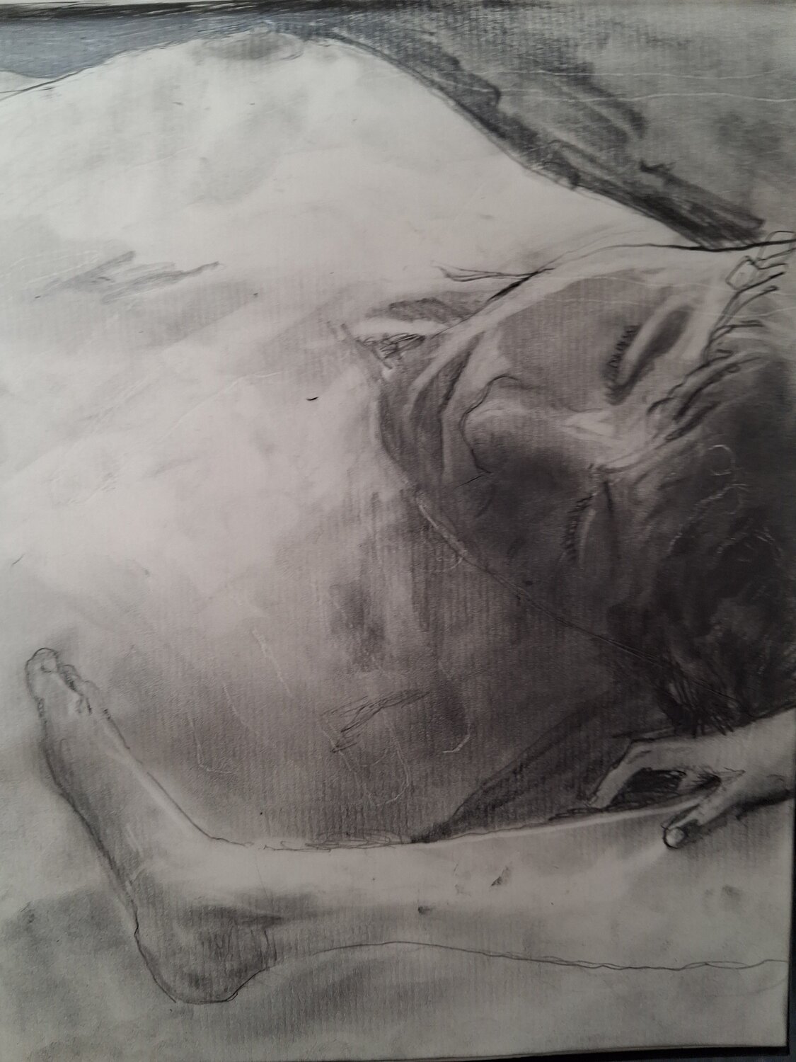 Etude Modele Vivant Grégory GENG Tekening te koop