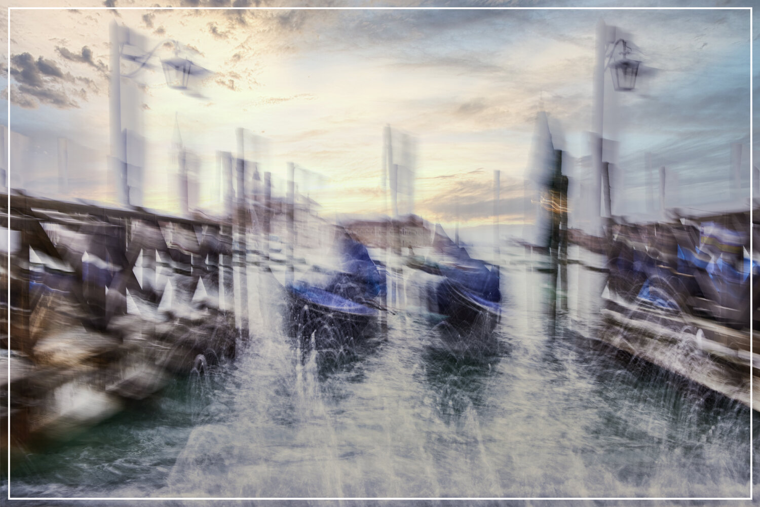 Venedig mit Godoloieren Walter Adler