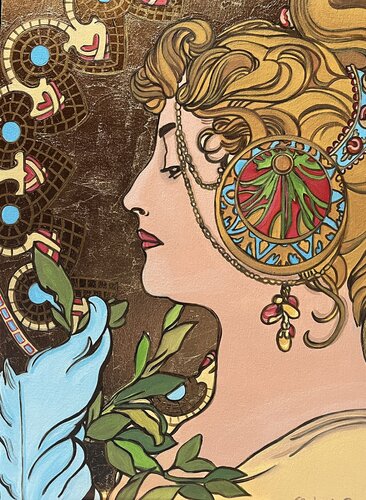 La Piuma van Stephanie Tansini, Schilderij te koop op Singulart