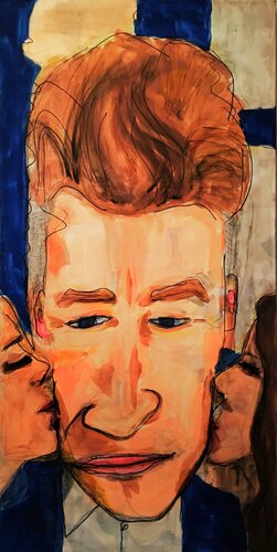 David Lynch di Sean Bw Parker, Pittura in vendita su Singulart