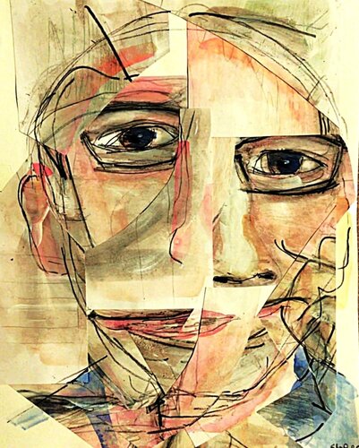 Scott Adams - Reframed di Sean Bw Parker, Pittura in vendita su Singulart