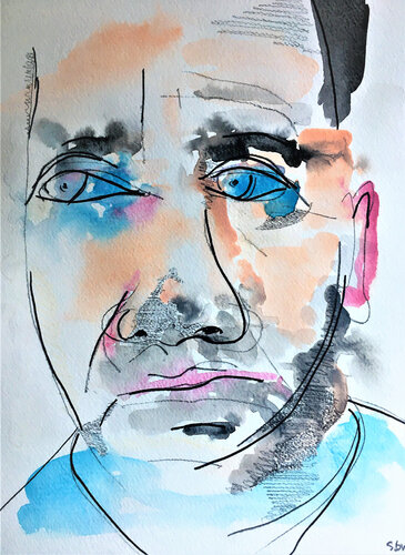 Andy Malkinson - Seventeen Years di Sean Bw Parker, Pittura in vendita su Singulart