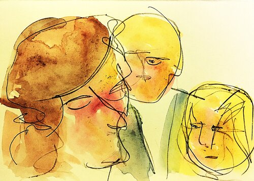 Lucy Connolly and Family van Sean Bw Parker, Schilderij te koop op Singulart