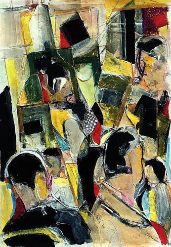 After the Battle of Ideas (2025) di Sean Bw Parker, Pittura in vendita su Singulart