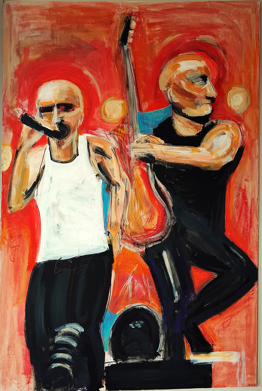 No Way I'm Disco Dancing (2026) Sean Bw Parker Original painting for sale