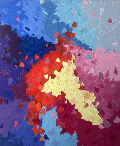 Shimmering Reality van Liudmyla Riabkova, Schilderij te koop op Singulart