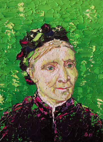 Portrait of Artist's Mother by Vincent van Gogh par Liudmyla Riabkova, Peinture en vente sur Singulart