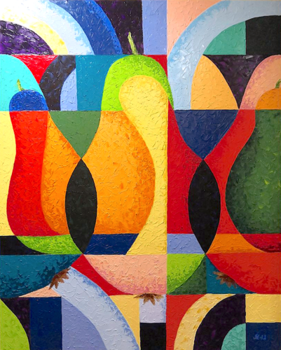 Pears #2 van Liudmyla Riabkova, Schilderij te koop op Singulart