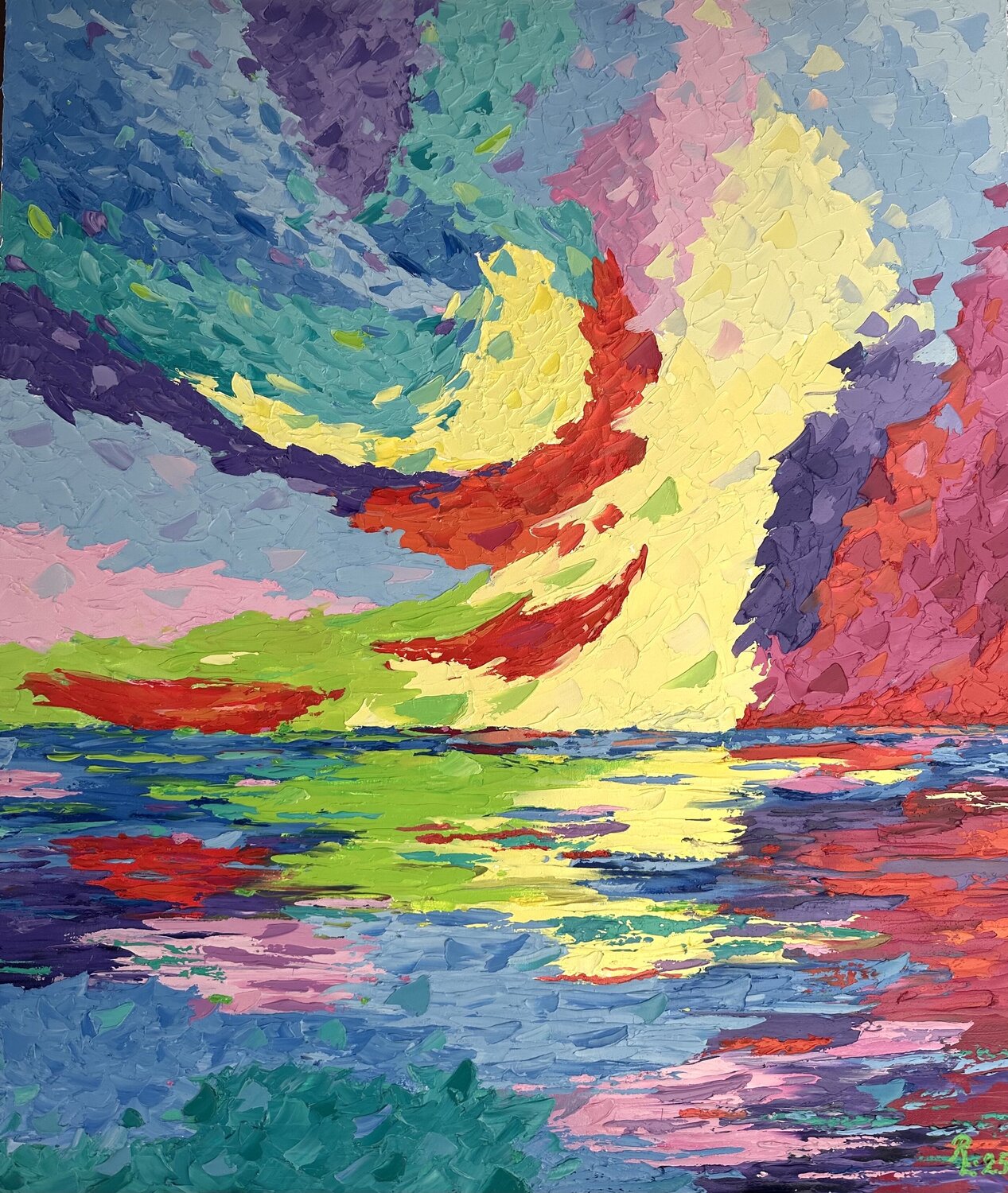 Colorful Horizon Liudmyla Riabkova