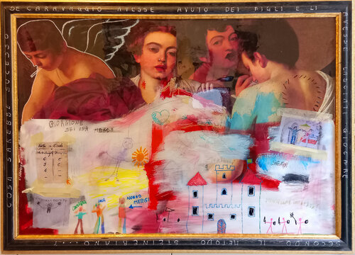 SE CARAVAGGIO AVESSE AVUTO DEI FIGLI di Fabio Pasquali, Altri media in vendita su Singulart