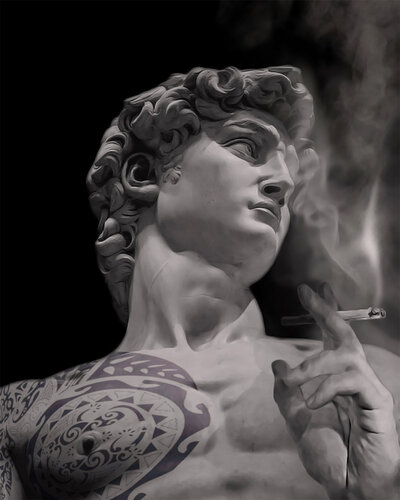 DAVID RELOADED di Fabio Pasquali, Stampa in vendita su Singulart
