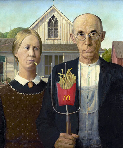 MCDonald Gothic von Fabio Pasquali, Druck kaufen auf Singulart