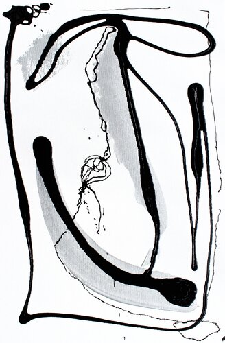 Cosmic Flow I par Julia Pust, Peinture en vente sur Singulart