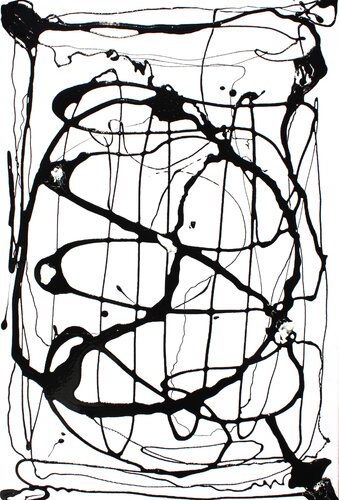 Energy Pathways II par Julia Pust, Peinture en vente sur Singulart