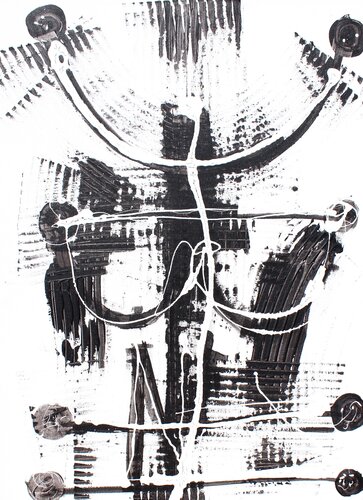 Die Essenz - ICH BIN I by Julia Pust (2023) : Painting Acrylic, Lacquer ...