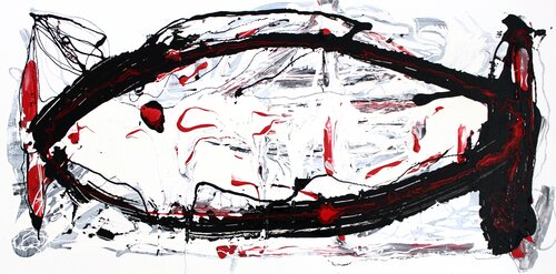 Deep Sea II van Julia Pust, Schilderij te koop op Singulart