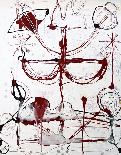 The Beginning / Activity XVII par Julia Pust, Peinture en vente sur Singulart