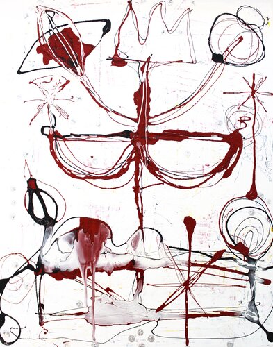 The Beginning / Activity XVII by Julia Pust, 絵画 for Sale on Singulart