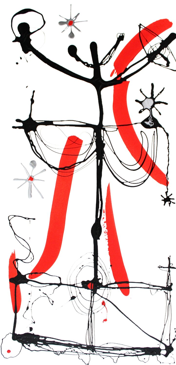 High Vibrant I / The other side III Julia Pust Pintura original en venta
