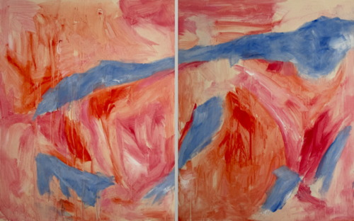 coincidence diptych (2 parts) von Vita Mirzac, Malerei kaufen auf Singulart