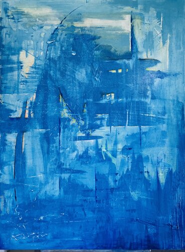 Deep waters de Nelly Dastain, Pintura a la venta en Singulart