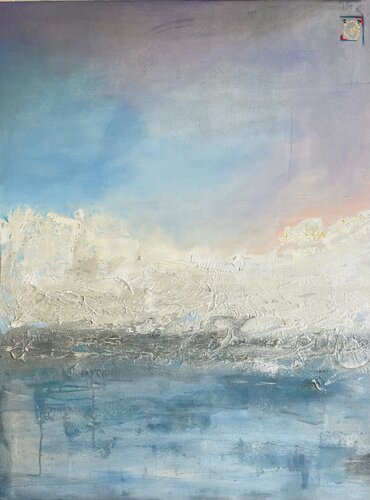 Turbulences par Nelly Dastain, Peinture en vente sur Singulart