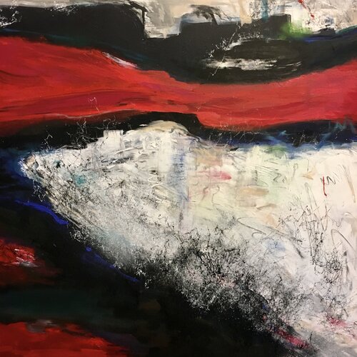 „Willenskraft“ van Silke Ziegert, Schilderij te koop op Singulart
