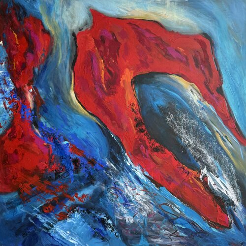 „Unabhängigkeit „ van Silke Ziegert, Schilderij te koop op Singulart