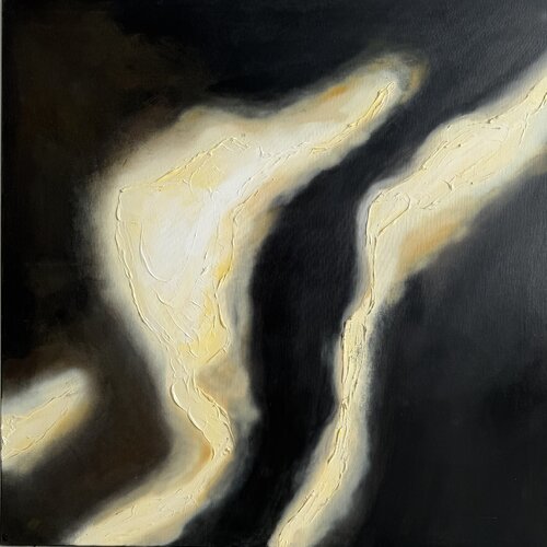 Licht in der Dunkelheit IV van Silke Ziegert, Schilderij te koop op Singulart
