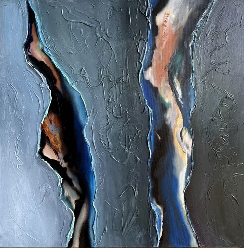 „Luminal Divide“ by Silke Ziegert, Painting for Sale on Singulart