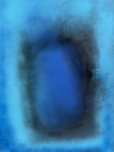 „Deep Blue“ van Silke Ziegert, Schilderij te koop op Singulart