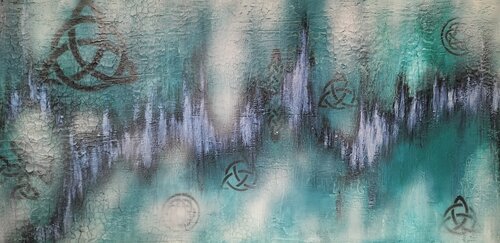 Echos der Zeit de Jessica Leidel, Pintura a la venta en Singulart