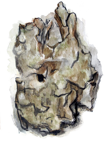 Écorce by Frédérique Mussat, Work on Paper for Sale on Singulart
