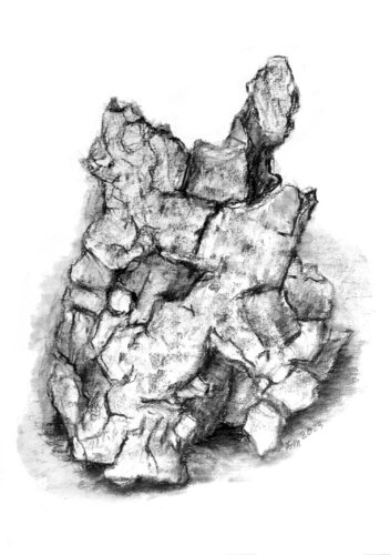 "Écorce" by Frédérique Mussat, Work on Paper for Sale on Singulart