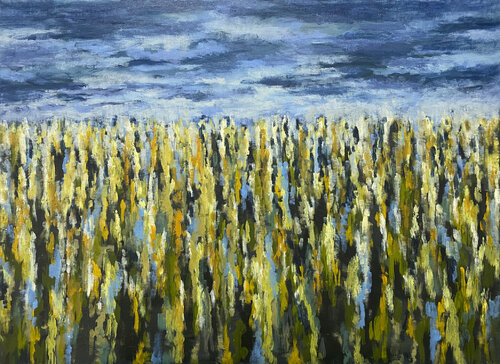 "Dans les champs" von Frédérique Mussat, Malerei kaufen auf Singulart