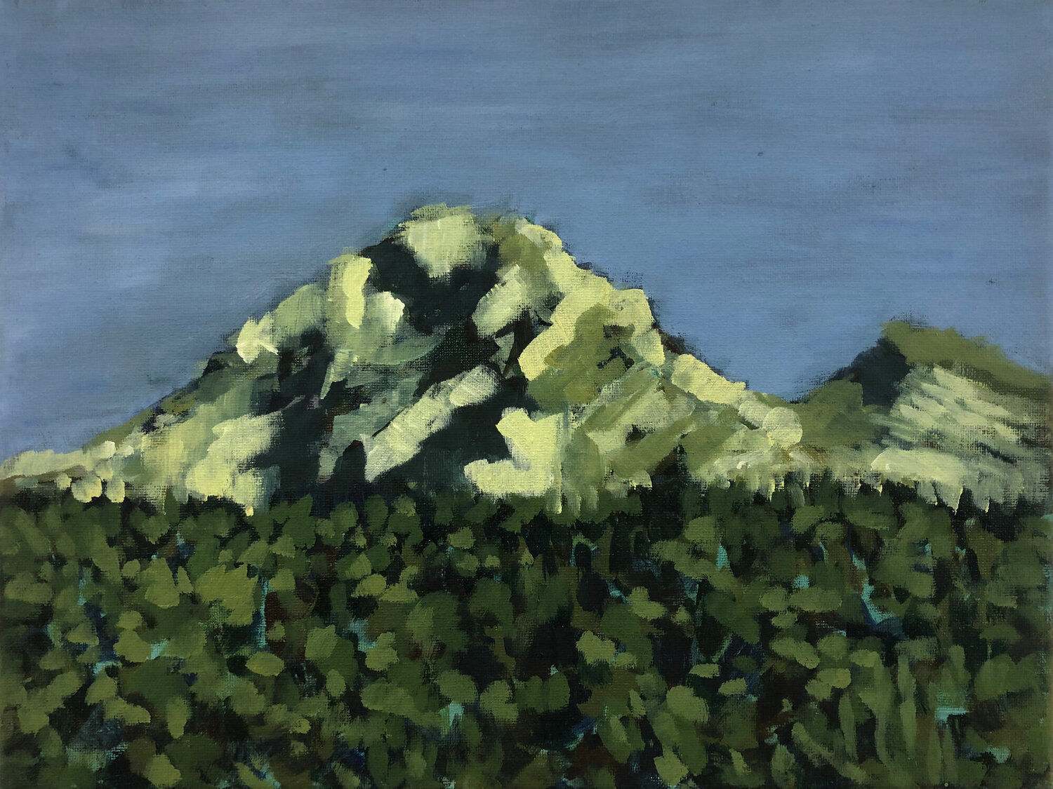 Vercors - "Les Moucherolles" - 1 Frédérique Mussat Originalgemälde zu verkaufen