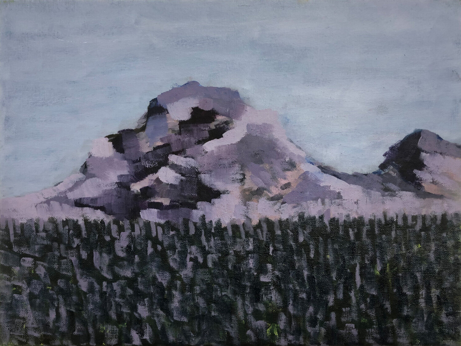 Vercors - "Les Moucherolles" - 4 Frédérique Mussat Originalgemälde zu verkaufen