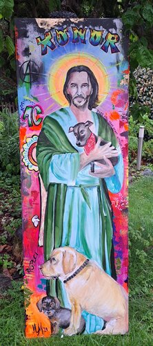 "Guardian Angel" van Martina Marten, Schilderij te koop op Singulart