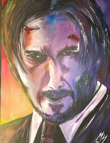 "Goodbye Wick" di Martina Marten, Pittura in vendita su Singulart