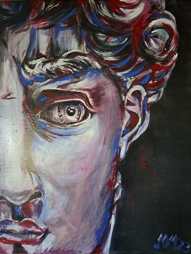 "Davide" van Martina Marten, Schilderij te koop op Singulart