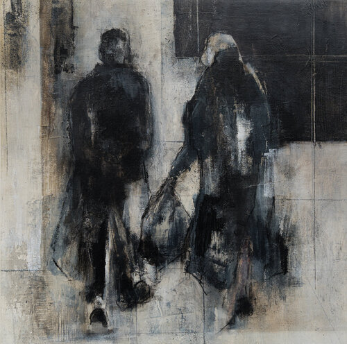 Shared Journey van Koni Boros, Schilderij te koop op Singulart