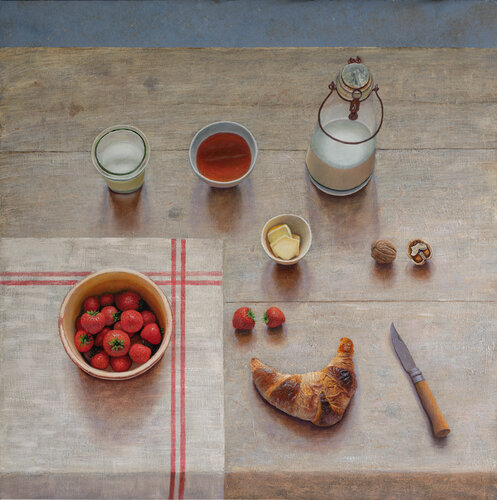 Petit Dejeuner von Julien Landa, Malerei kaufen auf Singulart