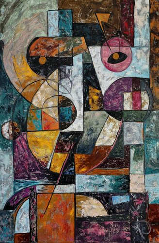 Existential Questions by Manu Fine Art, Painting for Sale on Singulart