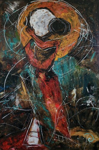 The Embrace von Manu Fine Art, Malerei kaufen auf Singulart