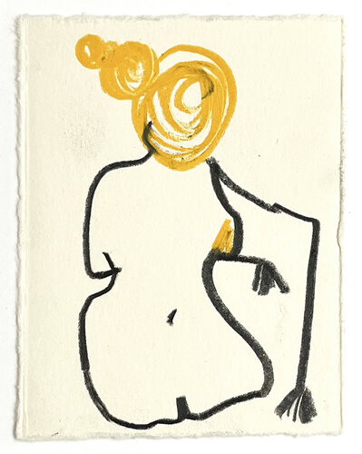 Blond hair par Jörg Herz, Dessin en vente sur Singulart