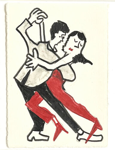 Milonga by Jörg Herz, Drawing for Sale on Singulart