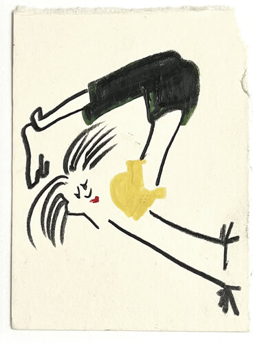 Yoga weekend par Jörg Herz, Dessin en vente sur Singulart