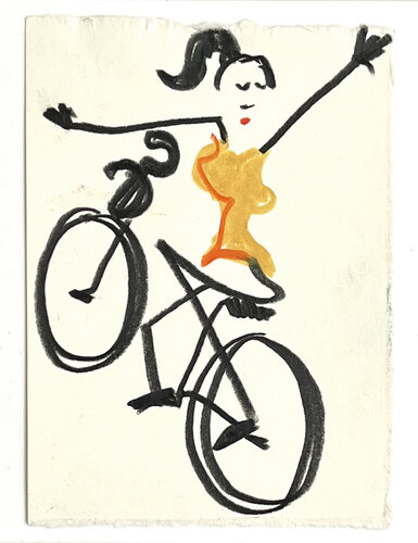 Artistic cycling II by Jörg Herz, 소묘 for Sale on Singulart